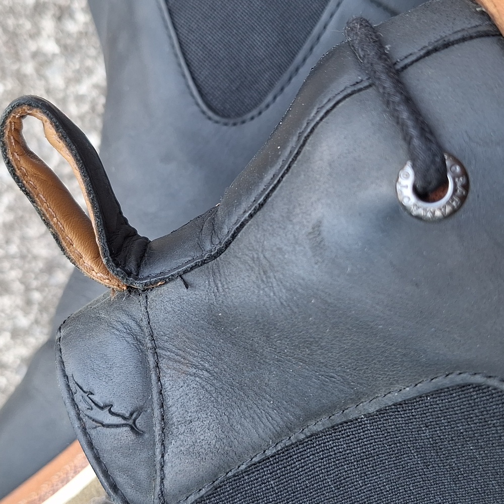 Tommy Bahama Men's Size 7D Black Leather Chelsea Boots - Picture 6 of 8